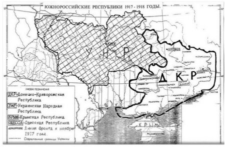 Как формировались границы Украины