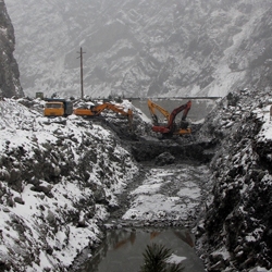 На Эзминской ГЭС началось строительство обводного канала