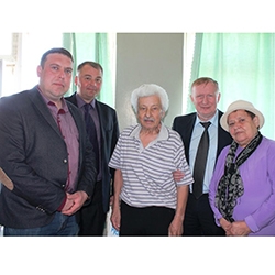 Чебоксарская ГЭС поздравила ветеранов с 70-летием Великой Победы