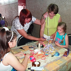 Волжская ГЭС поздравила детей с Международным праздником