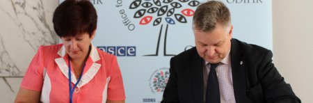 Украина подписала с ОБСЕ меморандум о взаимопонимании