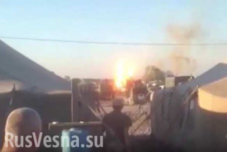 ВСУ в шоке: украинский танк взорвался прямо в лагере 54-й бригады (ВИДЕО)