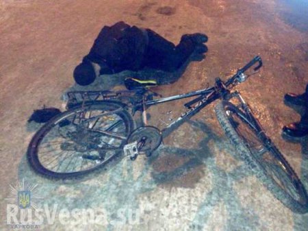 В Харькове «патриот Украины» погиб, пытаясь отобрать велосипед у прохожего (ФОТО)