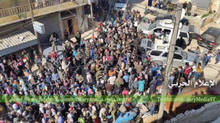 Свободные от террористов: жители Нубль и Аз-Захра отмечают победу Сирийской армии над наемниками режимов Эрдогана и Аль Сауда  (ФОТО, ВИДЕО)