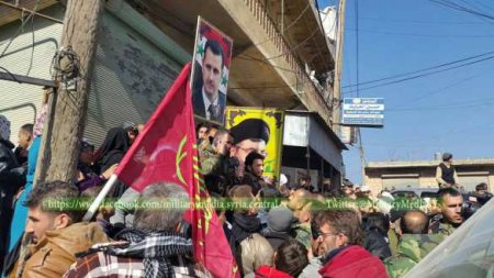 Свободные от террористов: жители Нубль и Аз-Захра отмечают победу Сирийской армии над наемниками режимов Эрдогана и Аль Сауда  (ФОТО, ВИДЕО)