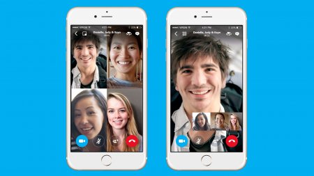 Skype внедрил групповые видеочаты на Android и iOS