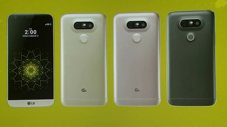 LG представил на выставке MWC 2016 новый смартфон G5