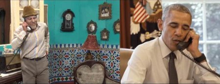 Нешуточное знакомство: Барак Обама снялся у кубинского комика, любившего смеяться над Белым Домом