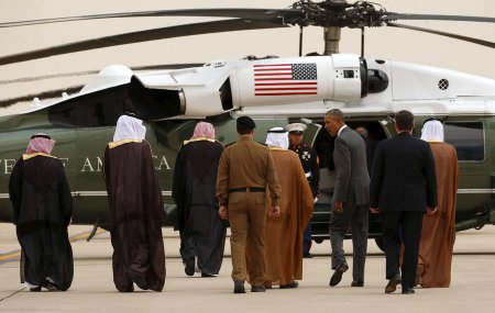 Барака Обаму холодно встретили в Саудовской Аравии