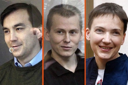 Путин помиловал Надежду Савченко и обменял на двух осужденных на Украине россиян