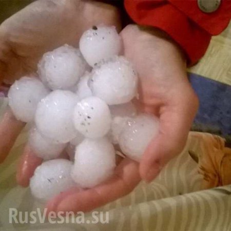 Град и наводнение — атака стихии на юг России (ФОТО, ВИДЕО)