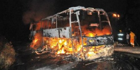 В провинции Идлеб взорвался автобус с боевиками, направлявшимися из Турции в Алеппо
