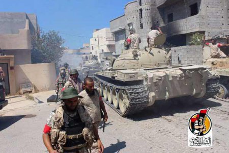 Ливийские правительственные силы взяли под контроль центральный район Сирта