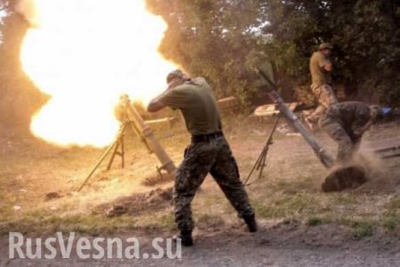 Ночью ВСУ открыли минометный огонь по населенным пунктам ДНР