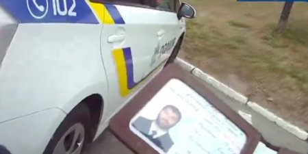 Опубликовано видео с нагрудной камеры убитого в Днепре полицейского