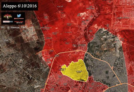 Сирийская армия взяла под контроль район Сулейман аль-Халяби в Алеппо