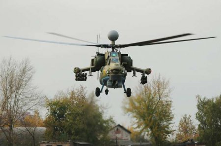 Модернизированный ударный вертолет Ми-28НМ совершил первый полет