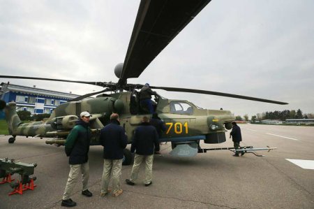 Модернизированный ударный вертолет Ми-28НМ совершил первый полет