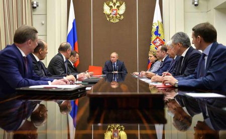 Путин обсудил ситуацию в Сирии на совещании Совета Безопасности - Военный Обозреватель