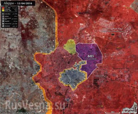 Алеппо: отчаянное контрнаступление банд закончилось кровавым провалом (КАРТА, ФОТО)