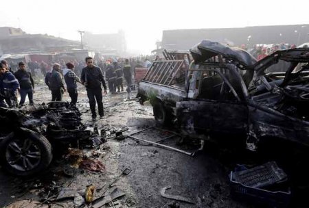 12 человек погибли в результате теракта на овощном рынке в Багдаде - Военный Обозреватель