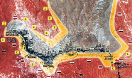 Сирийская армия штурмует водозабор Дамаска в районе Вади Барада - Военный Обозреватель