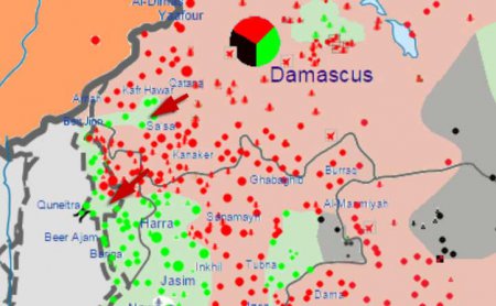 Сирийское командование перебрасывает войска из Вади Барада к провинции Кунейтра - Военный Обозреватель