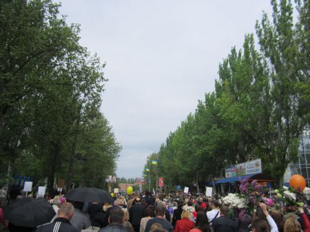 День Победы в Мелитополе, Украина