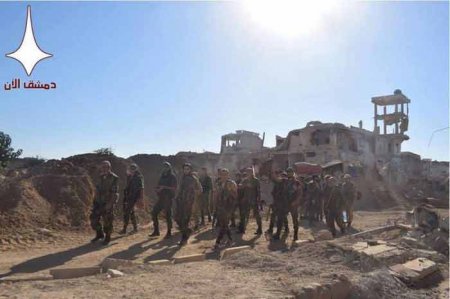 Сирийская армия взяла дорожную развязку на северо-востоке Дамаска - Военный Обозреватель