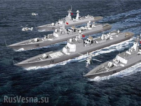 Спорные воды: боевые корабли Китая отогнали американский эсминец
