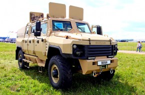 Новейший российский бронеавтомобиль «Буран» наделал много шума