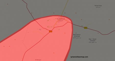 Сирийские правительственные войска взяли город Ас-Сухна в провинции Хомс - Военный Обозреватель