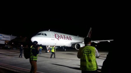 Qatar Airways начала полеты в Украину