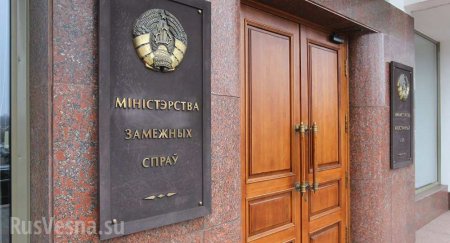 Скандал: МИД Белоруссии вызвал украинского дипломата (ФОТО) | Русская весна