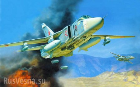 Кадры удара: Лётчик-снайпер ВКС России предотвратил прорыв ИГИЛ из Акербатского котла (ВИДЕО)