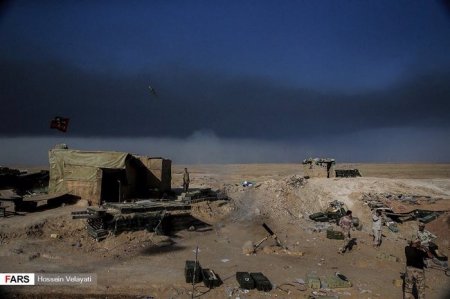 Иракская армия продолжает наступление в р-не Хавиджа. Боевики ИГ подожгли нефтяные вышки - Военный Обозреватель