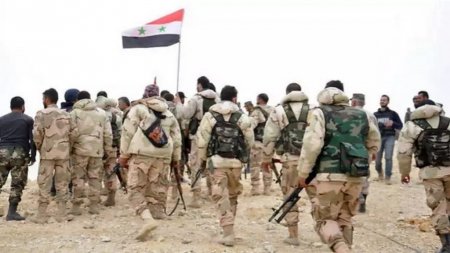 Сирийская армия освободила обширную область на юге провинции Риф-Дамаск