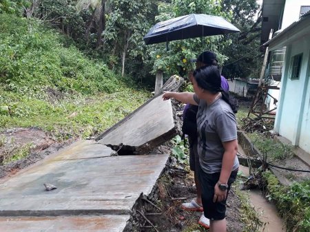 Сильные дожди вызвали потоп в филиппинском городе Замбоанга