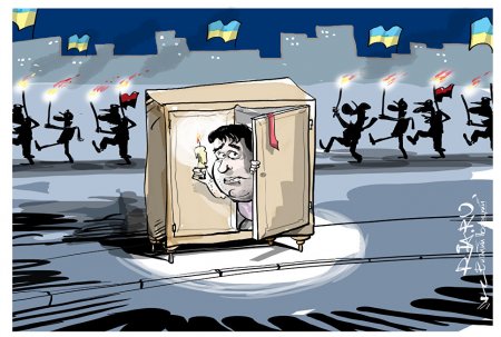 Генацвале, на выход: Киев выгоняет грузин, надевая им на головы мешки
