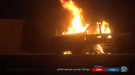 "Исламское государство" заявило об уничтожении сирийского самолета и боях на окраинах Абу-Камаля