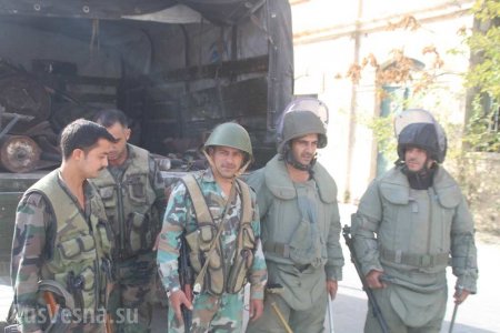 Операция в Цитадели Алеппо: обученные русскими сирийские военные обезвредили «адский огонь» (ФОТО, ВИДЕО)