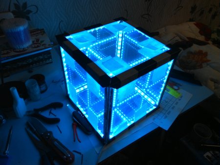 Изготовление бесконечного кубика
