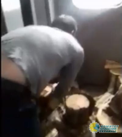 Пассажиры поезда "Одесса – Ужгород" вынуждены рубить дрова, чтобы не замерзнуть