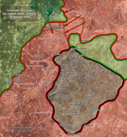 Сирийская армия взяла авиабазу Абу ад-Духур и полностью блокировала группировку ИГ