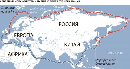 КНР хочет конкурировать с РФ за север