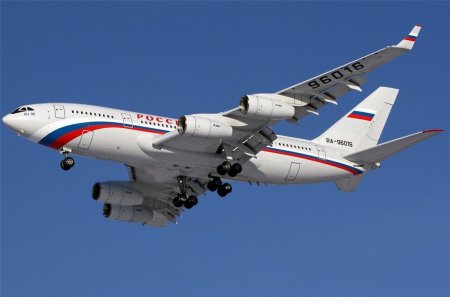 Видео о самолёте Путина Ил-96 вызвало у иностранцев восхищение