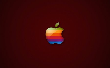 Компания Apple хочет вернуть разукрашенный логотип яблока