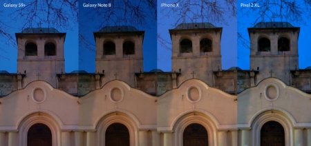 Камеры iPhone X и Samsung Galaxy S9 сравнили в условиях мрака