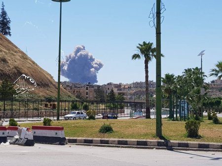 Взрывы на авиабазе в Хаме