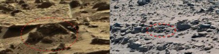 Уфологи нашли на снимках Марса NASA мертвое тело инопланетянина